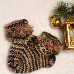 Handmade kid's socks.